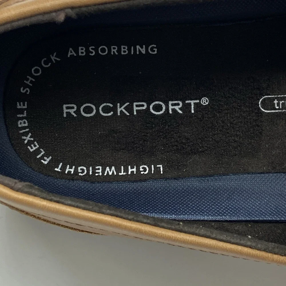 Rockport‎ Men's 9W Comfort DMX Business Leather Kilty Tassel Slip-On Loafers